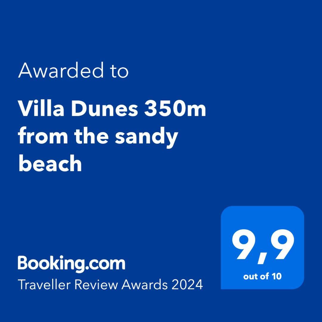 Villa Dunes 350M From The Sandy Beach Kalogria  Ngoại thất bức ảnh